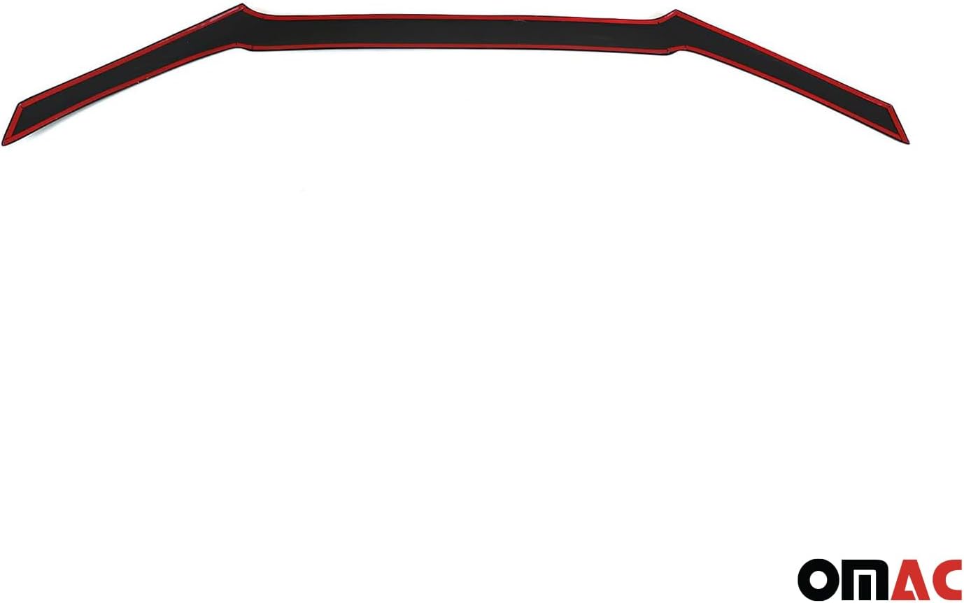 OMAC Front Bug Shield Hood Deflector Guard for Toyota 4Runner 2010-2024 Black Smoke