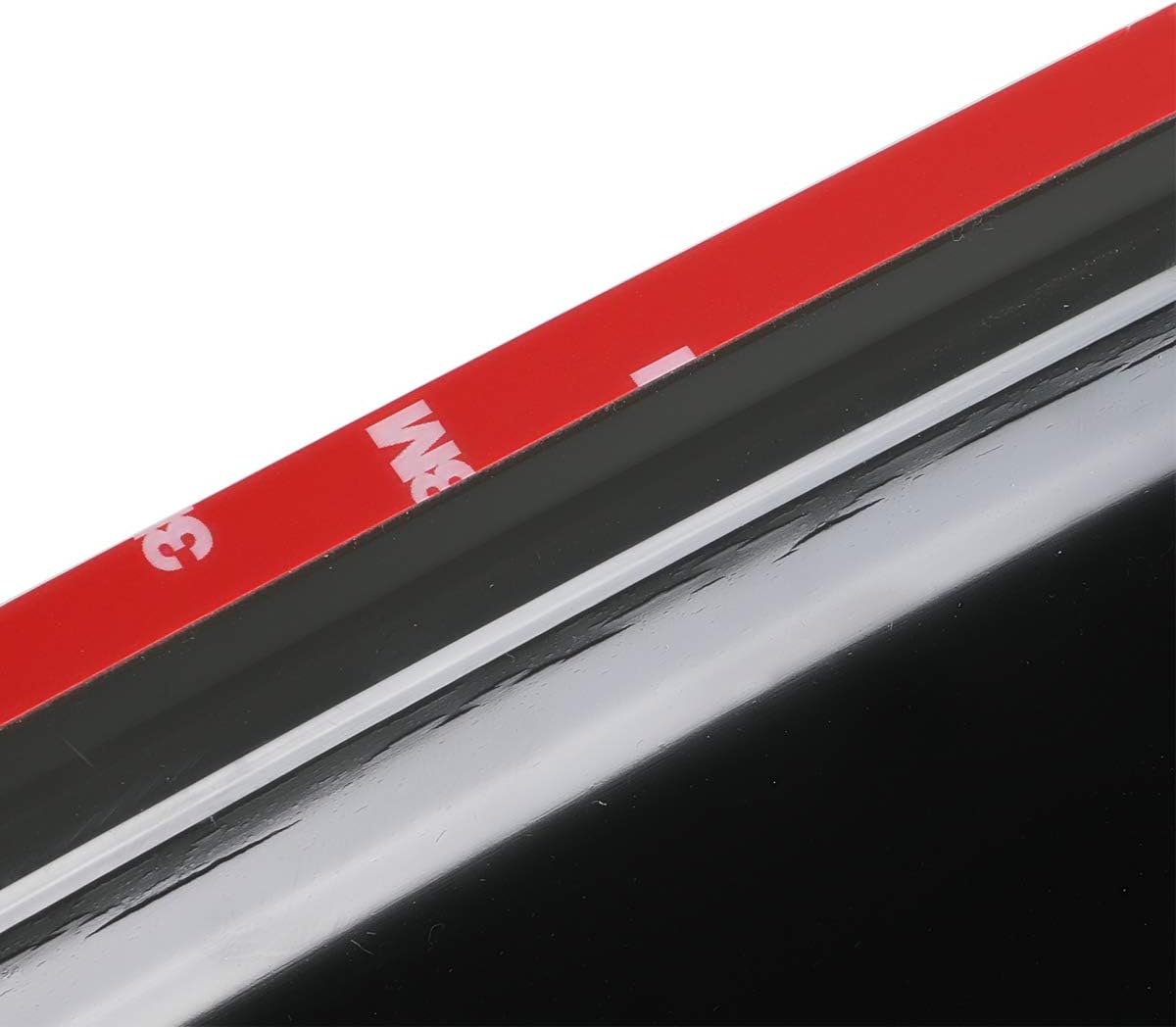 2pcs Outside Mount Style Sun Rain Guard Durable Side Window Wind Deflectors Dark Smoke Vent Window Visors Compatible with F-150 04-08 Standard/Regular Cab 92805