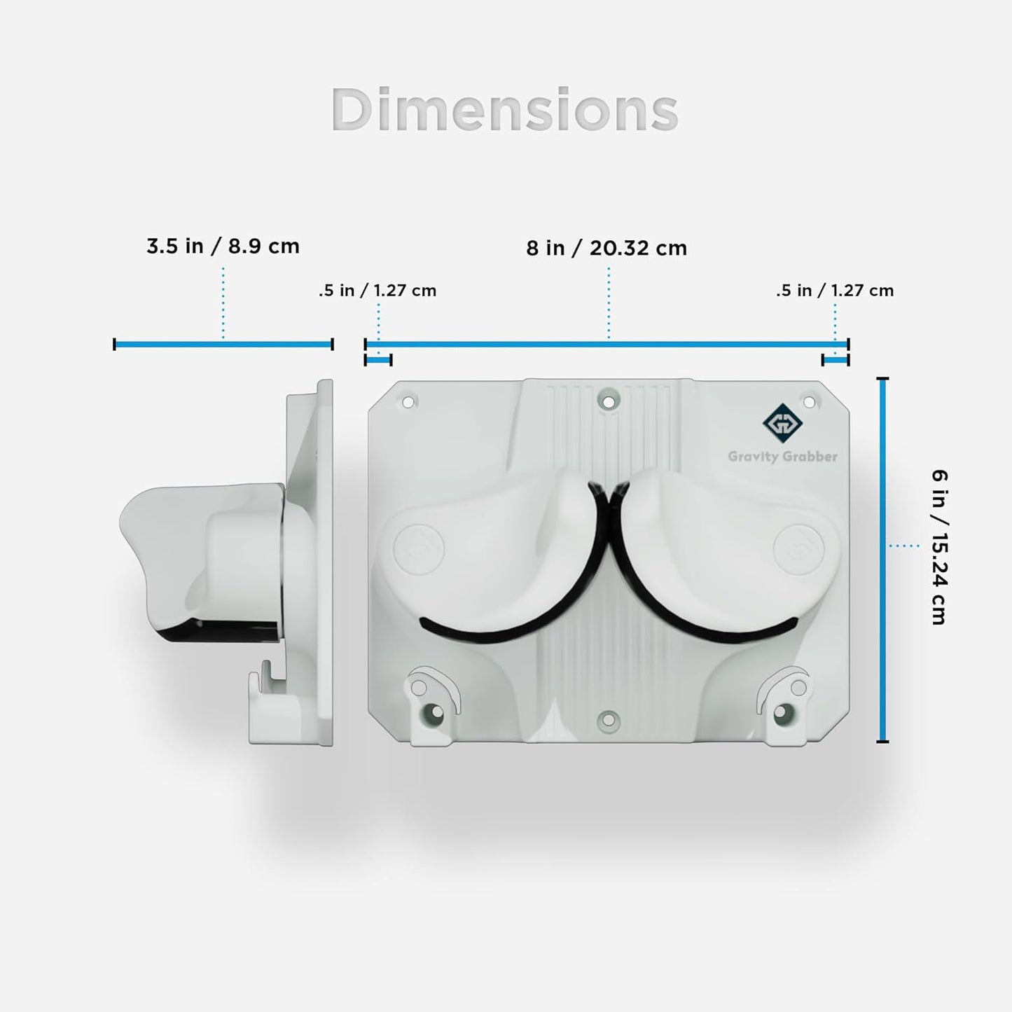 Ultimate Ski & Snowboard Wall Rack | Secure, Non-Slip Storage | Fits Any Ski/Board | Garage Organization | Ski Storage Rack | Snowboard Storage Rack | Winter Gear Organizer | 6 Pck