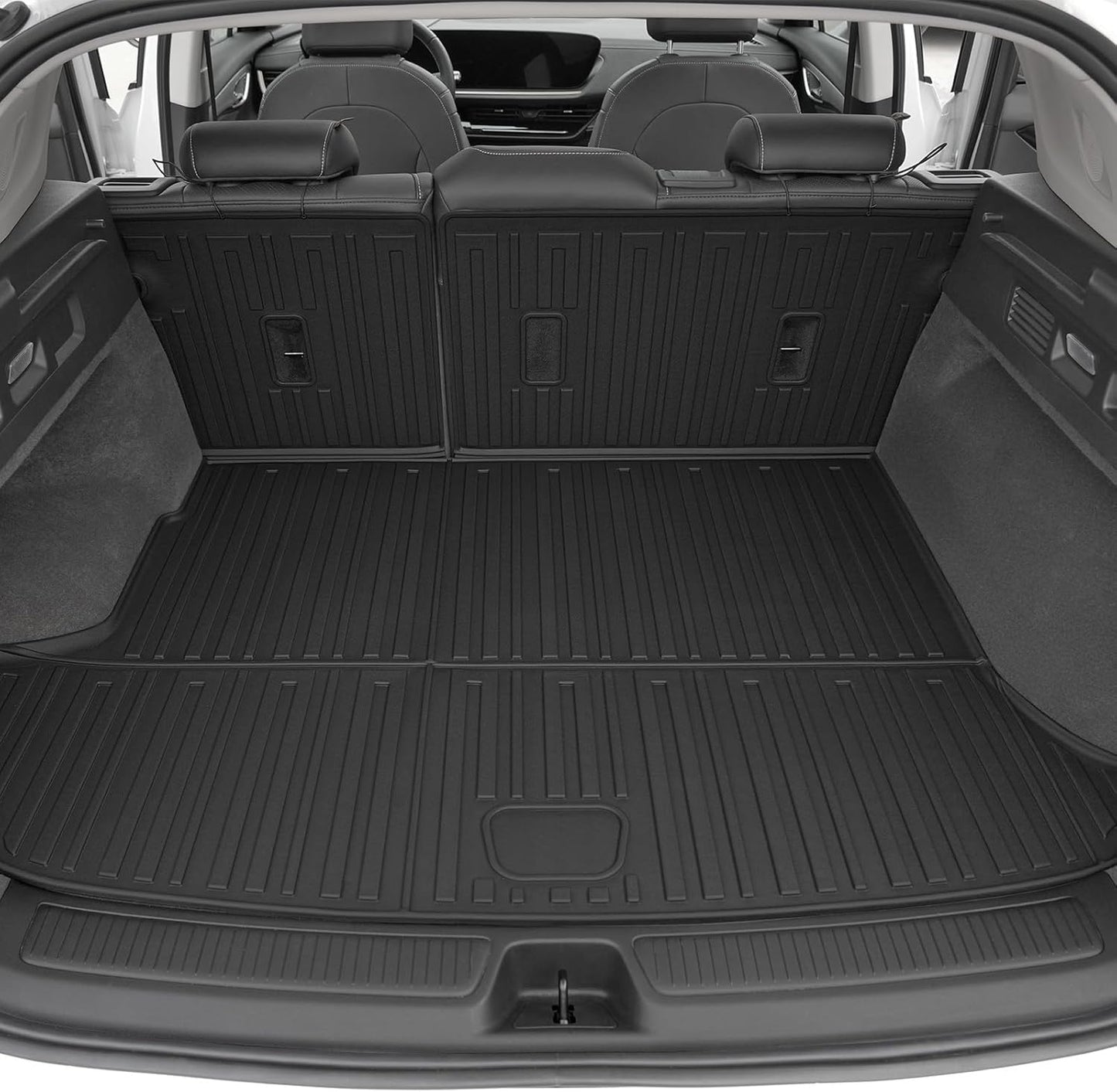 Floor Mats Set for Buick Envision 2021-2025 Accessories, Full Coverage All Weather Floor Mats Cargo Mat with Backrest Protectors & Door Sill Guards