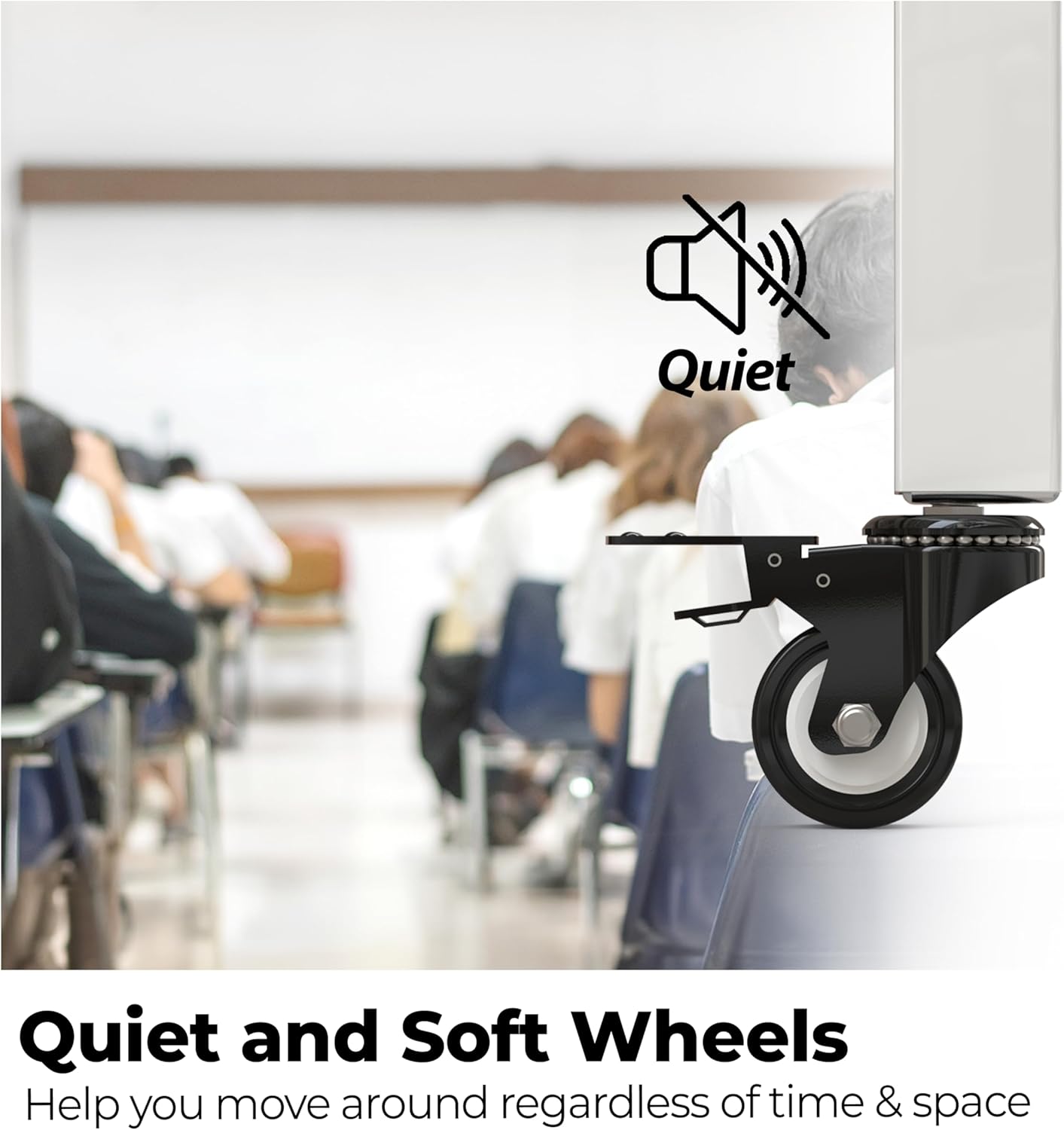 HOMEDANT House White 5-Tier Metal Rolling Cart Shelf Rack Casters Heavy Duty Wheel Shelving Unit Adjustable Utility Storage Shelves Organizer Shelf Kitchen Garage 24.4" W x 16.5" D x 62.2" H 3Pack