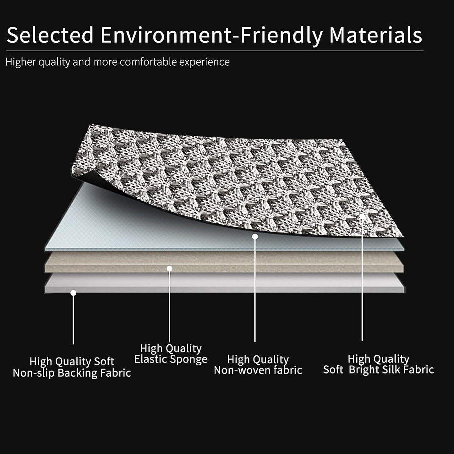 Auto Newer Breathable Universal Four Seasons Car Seat Covers, Luxury Car Seat Cushion,Protectors for Front Seat Bottoms,Compatible with 95% Vehicles, Fit for Cars Truck SUV or Vans(2PCS,Grey)