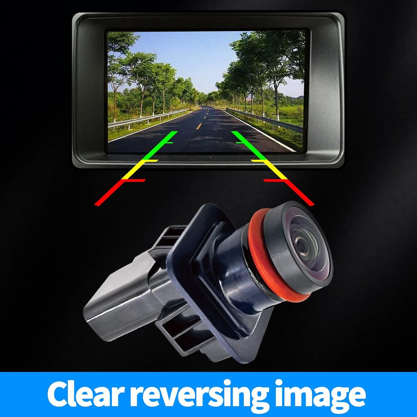 Rear View Back Up Camera Backup Camera Compatible with 2010 2011 2012 Ford Taurus Replaces AG1T-19G490-AA AG1Z-19G490-D