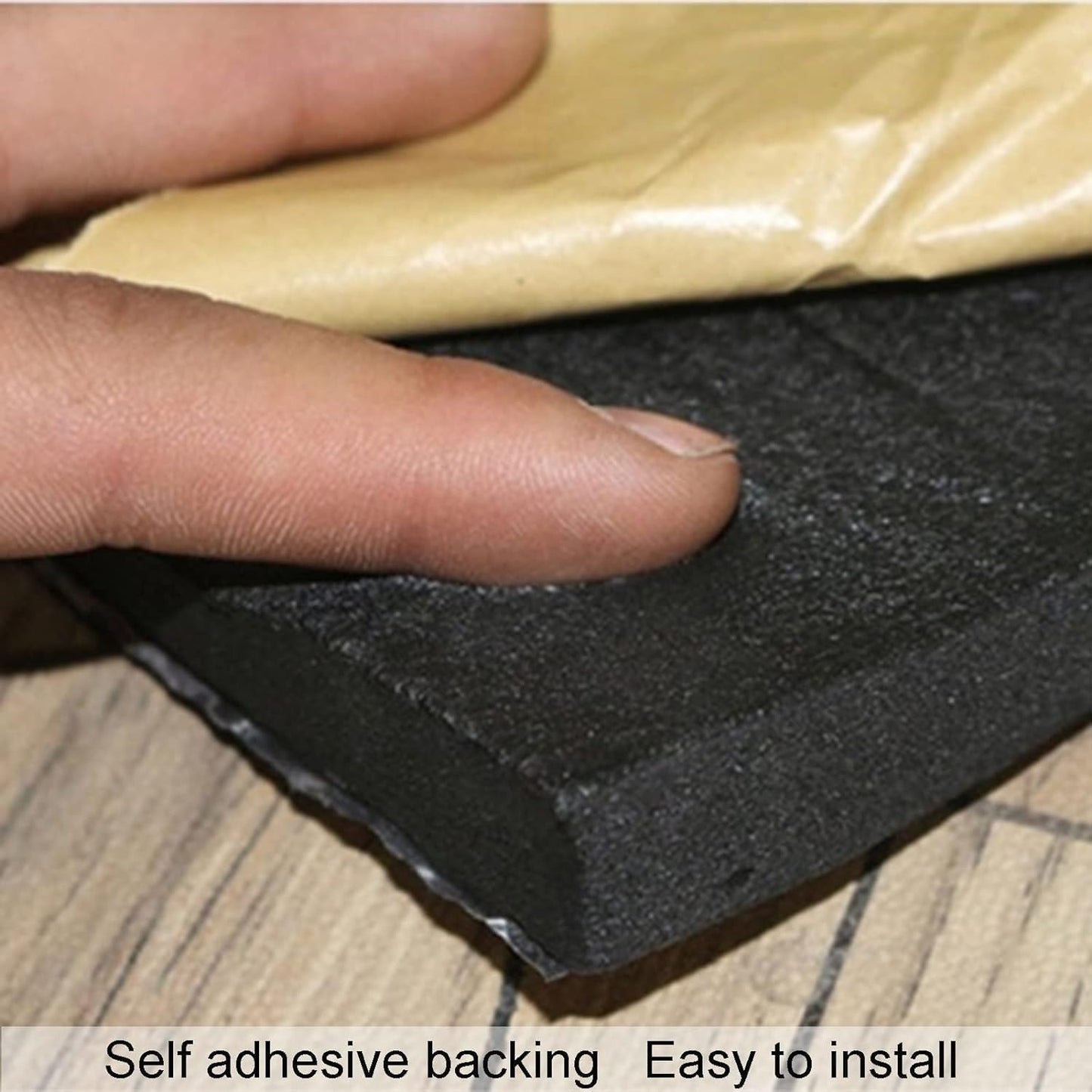 Garage Column Protector Corner Guard, Anti-Collision Waterproof Foam for Parking Garages & Warehouses, 3cm x 1m, Durable Parking Assist, Black, Protects Walls & Vehicles