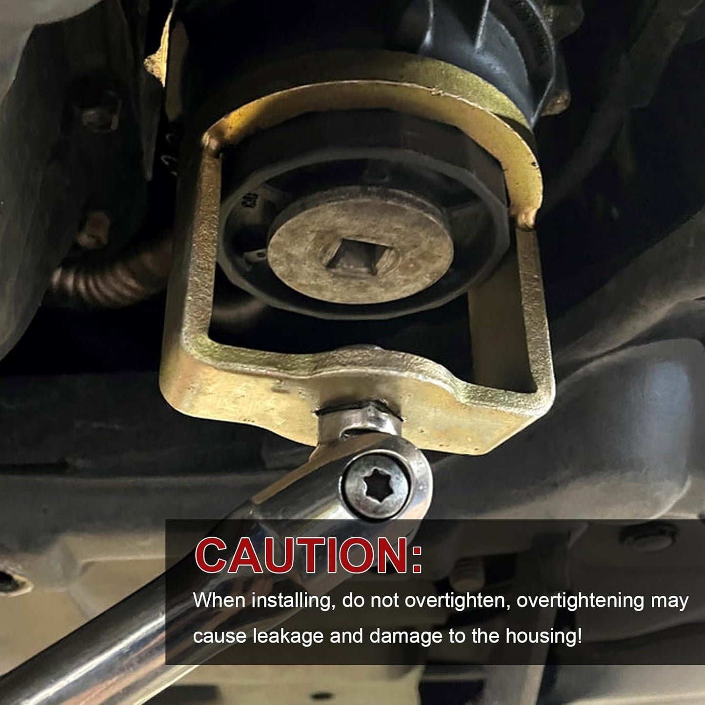 1726 Oil Filter Wrench Removal Tool Compatible with Toyota Nissan, Honda, Lexus, Scion 4, 6, 8 Cylinder Engines, Canister Oil Filter Socket Wrench 64mm X 14 Flute Oil Filter Cup