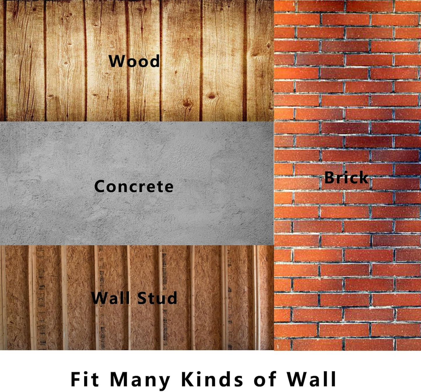 Heavy-Duty Wall Mount Ladder Hooks for Storage - Wheelbarrow Hangers for Garage Wall - 1 Pack