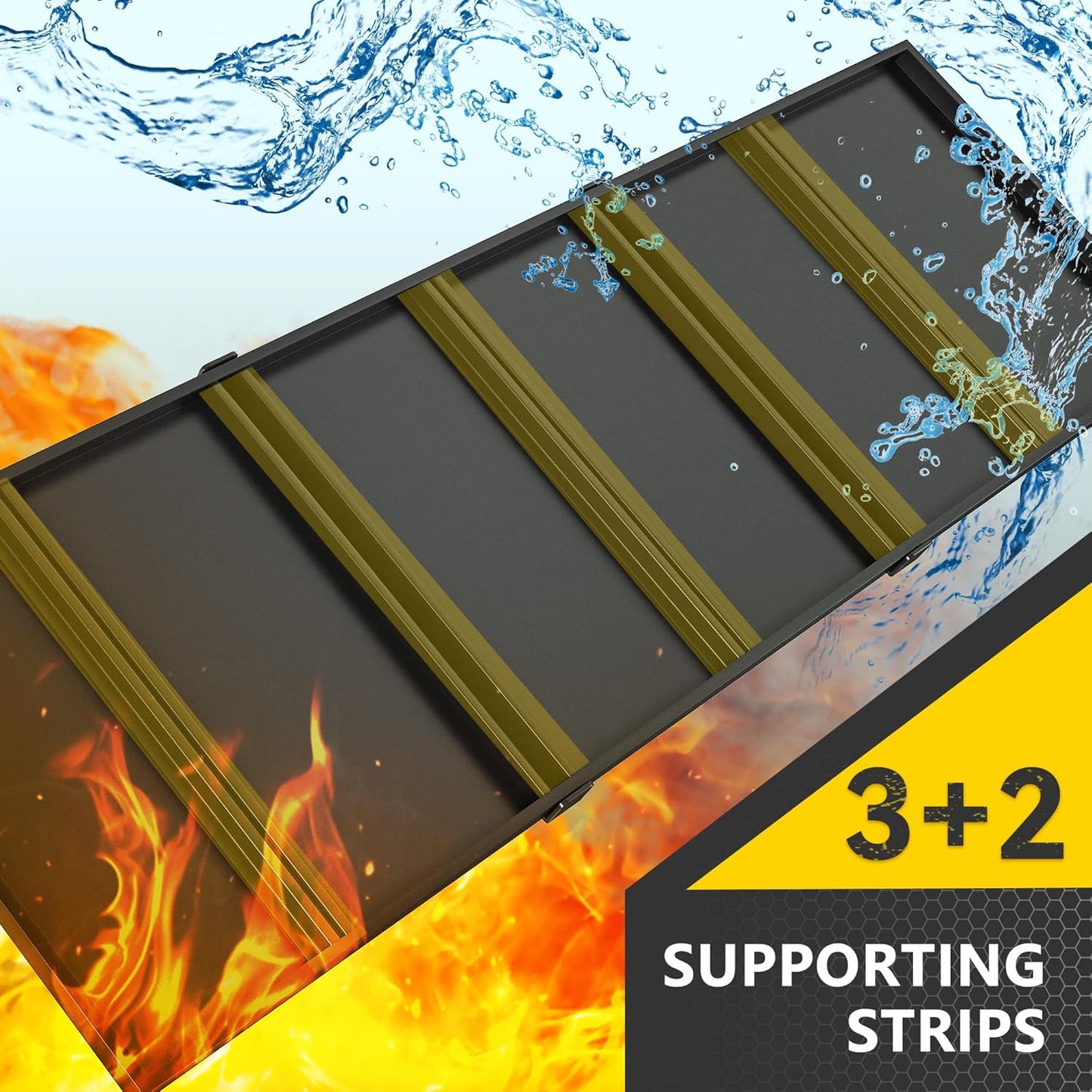 REIBII 60" W Garage Shelving Heavy Duty 2650LBS Storage Shelves Metal Shelving, Adjustable Garage Shelves, 4 Tier Industrial Shelf for Warehouse, Basement, Pantry, 60" W x 24" D x 60" H, 2 Pack