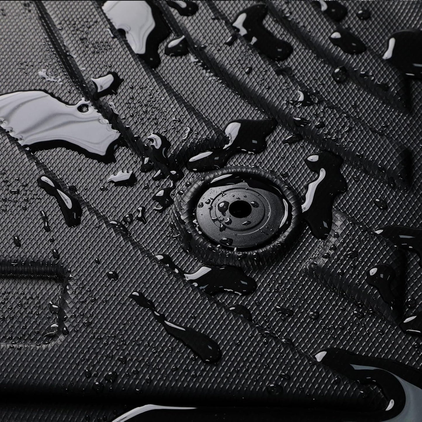 Floor Mats Fit for 2019-2025 Chevy Silverado 1500/GMC Sierra 1500, Car Mats for 2020-2025 Chevrolet Silverado/GMC Sierra 2500HD/3500HD Crew Cab Floor Liners with Factory Carpeted Storage, Black