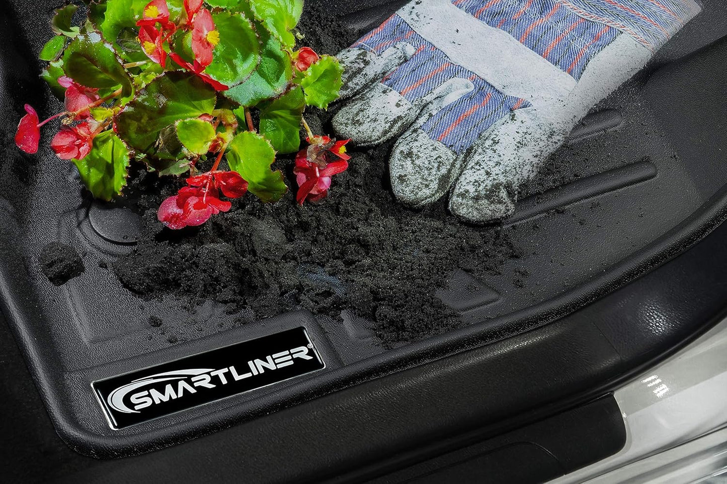 SMARTLINER All Weather Custom Fit Floor Mats 2 Row Liner Set Compatible with 2023-2025 BMW X1 (28i) (M35i)