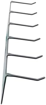 Maxshine Universal Detailing Brush Hanger - 6 Organizer Hooks, Lightweight Wall-Mounted Design for Auto Detailing Supplies, Ideal for Garage & Mobile Use (No Logo, 1, Count)