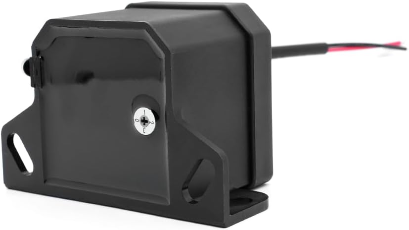 White Noise Reversing Alarm – Adjustable 85/90/95/100dB for Vehicle Safety (2PCS)