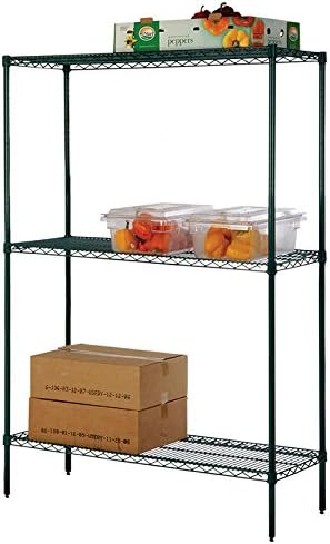 Omega 24" Deep x 30" Wide x 96" High 3 Tier Freezer Starter Shelving Unit