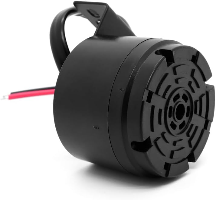 Universal 12-24V 100dB Waterproof Back-Up Alarm (Black-4 PCS)