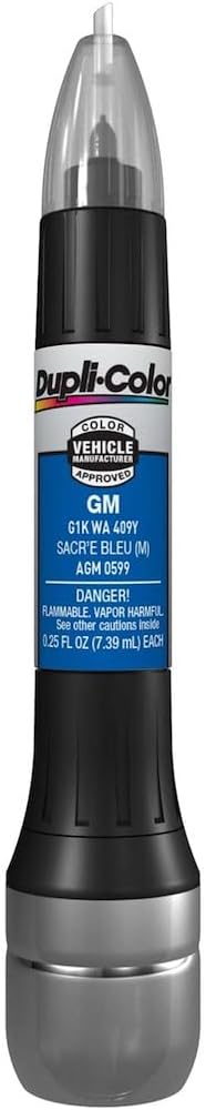 Dupli-Color EAGM05990 Scratch Fix All-In-1 Exact-Match Automotive Touch-Up Paint – General Motors Sacr'e Bleu – 0.25 oz. Paint Pen