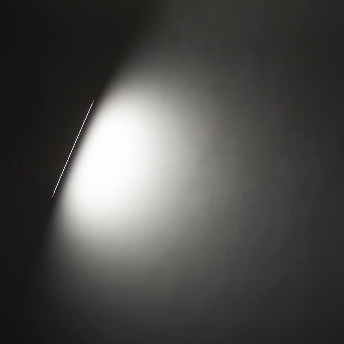 LED Interior Utility Light Fixture 26.4" x 2.6", High Lumen-Output Low Current Draw Energy Efficient, Frosted Lens 6000K Cool-White Even Diffused Beam, On/Off Rocker Switch 12V-24V DC, 1-Pack