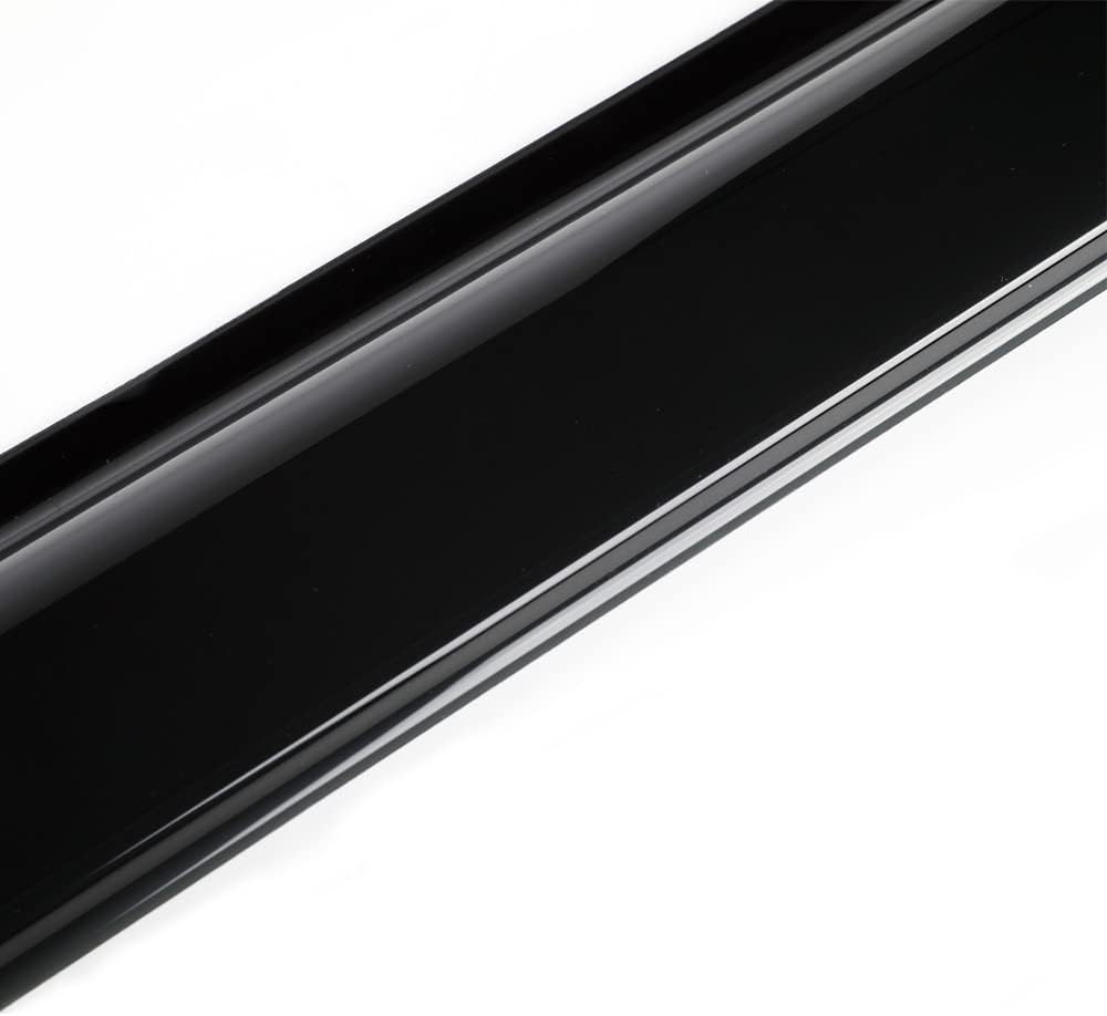 94725 Side Window Visors Wind Vent Deflector,4pcs Outside Mount Tape-On Nice Sun Rain Guards Set for 2003-2011 Honda Element