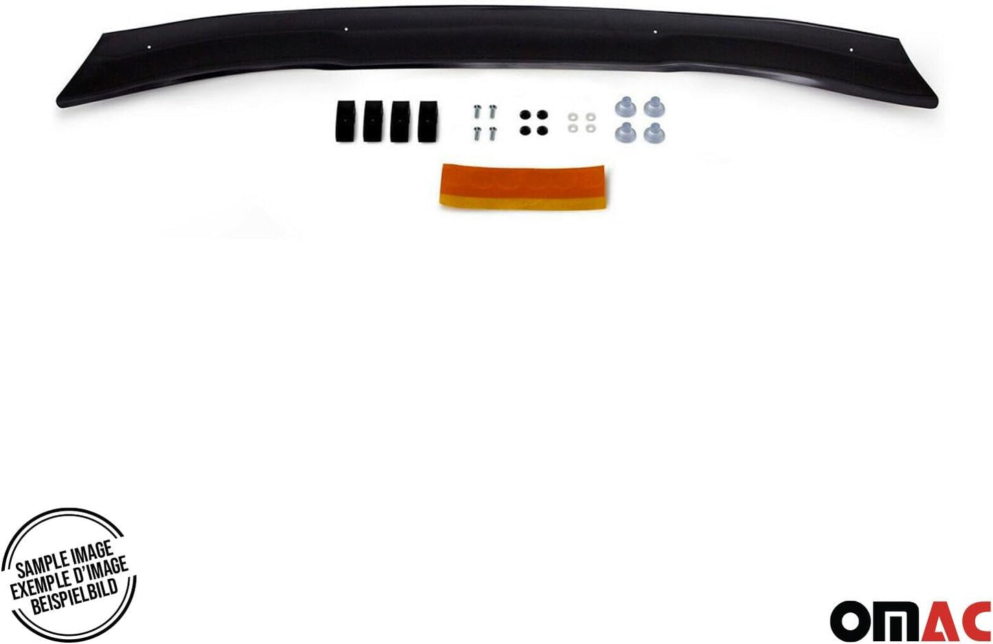 OMAC Front Bug Shield Hood Deflector Guard for Subaru Impreza 2008-2011 Black Smoke