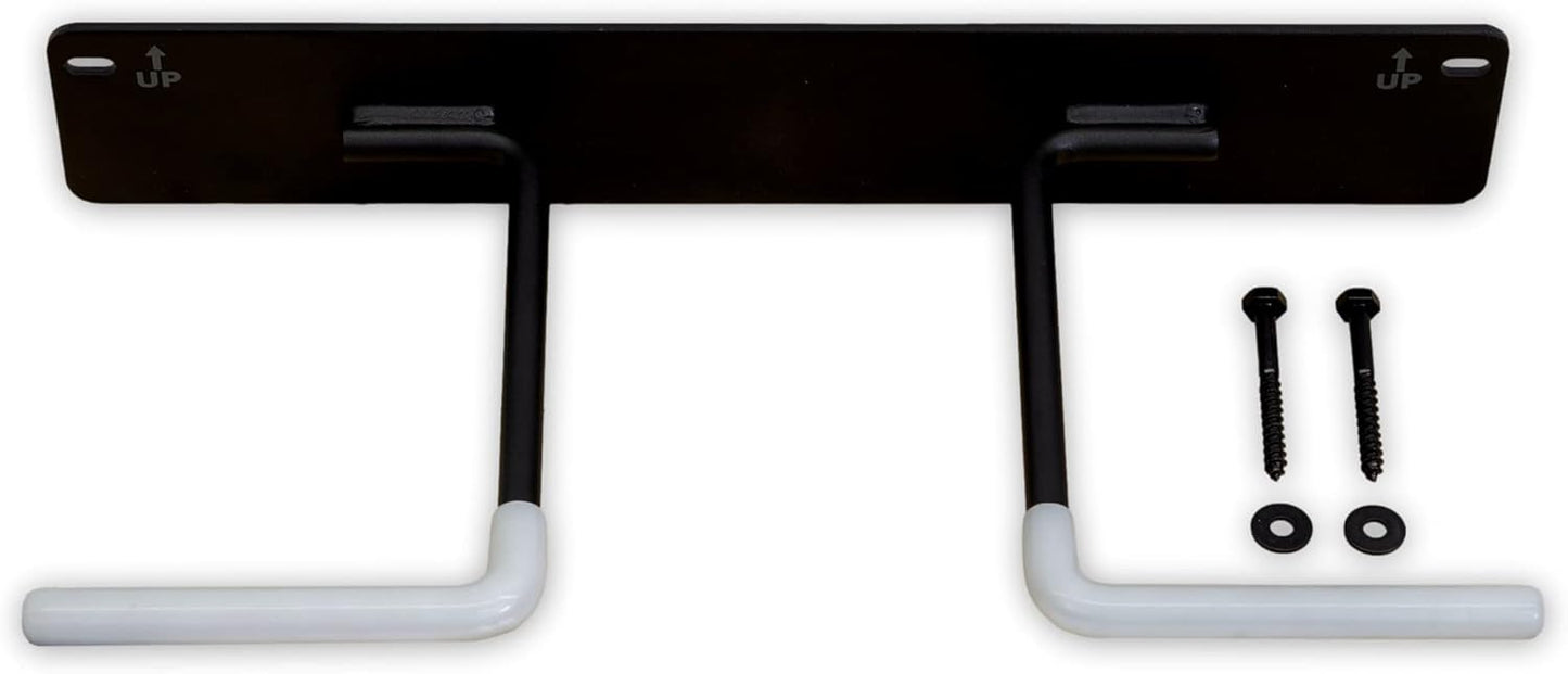 StoreYourBoard BLAT Bike Fat Tire Wall Rack, Holds 2 Bikes, Home and Garage Storage Hooks, Heavy-Duty Solid Metal Max 100 lbs