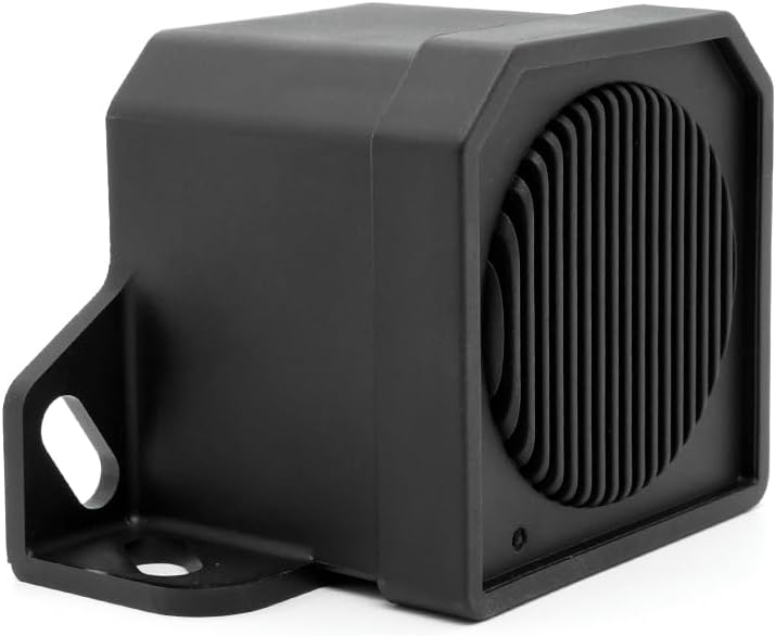 White Noise Reversing Alarm – Adjustable 85/90/95/100dB for Vehicle Safety (4PCS)