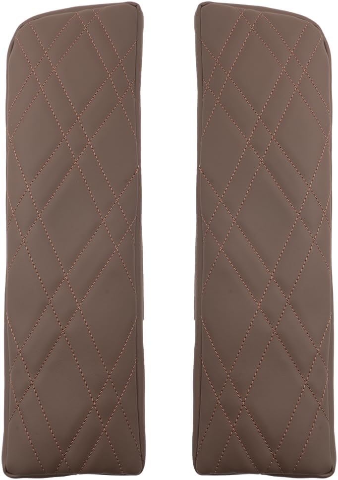 CDEFG for 2022-2025 BMW iX Center Console Cover Armrest Box Cover for 2023 2024 2025 iX (xDrive50, M60) Accessories Console Arm Rest Protector Brown