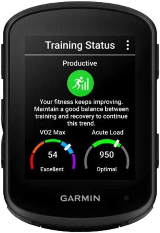 Garmin Edge 840 Bundle, Compact GPS Cycling Computer with Touchscreen and Buttons, Targeted Adaptive Coaching and More – Bundle Includes Speed Sensor, Cadence Sensor and HRM-Dual