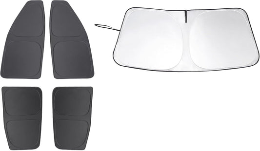 TINGLU Window Shades for Chevrolet Colorado Pickup Truck 2015-2022 Accessories Car Side Full Windows Windshield Sun Shade Sun UV Rays & Privacy Protection for Camping,Napping 5PCS