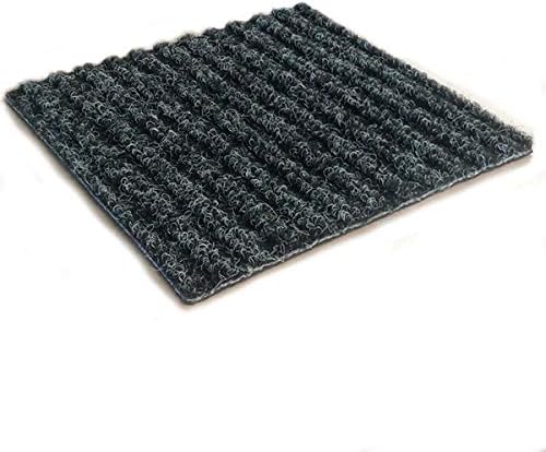 KOECKRITZ Heavy Duty Durable All Weather Indoor/Outdoor Non Slip Entrance Mat Rugs and Runners for Office Business Building Home Garage Front Door (4' x 16', Charcoal)