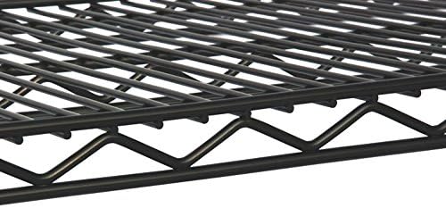 Omega 24" Deep x 54" Wide x 54" High 3 Tier Black Starter Shelving Unit