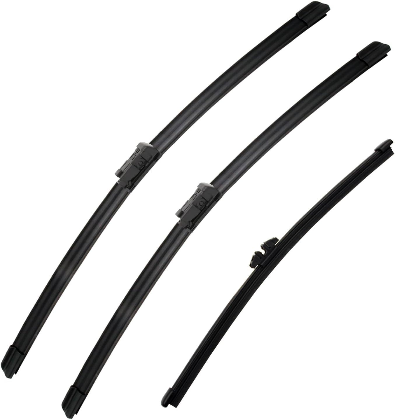 3 Wipers Set-26"+20" Front Windshield Wipers and 12" Rear Wiper Blade for 2018-2022 BMW X3,2019-2022 BMW X4 Factory Original Equipment Replacement (Pack of 3)‎