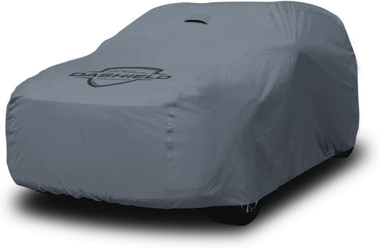 DaShield Ultimum Series Supreme Car Cover for Jeep Compass 2007-2023 Crossover SUV 4-Door All Weather Protection Semi Custom Fit Dust, Sun, Snow, Rain, Hail Protection Outdoor / Indoor