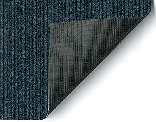 KOECKRITZ Heavy Duty Durable All Weather Indoor/Outdoor Non Slip Entrance Mat Rugs and Runners for Office Business Building Home Garage Front Door (6' x 12', Blue)