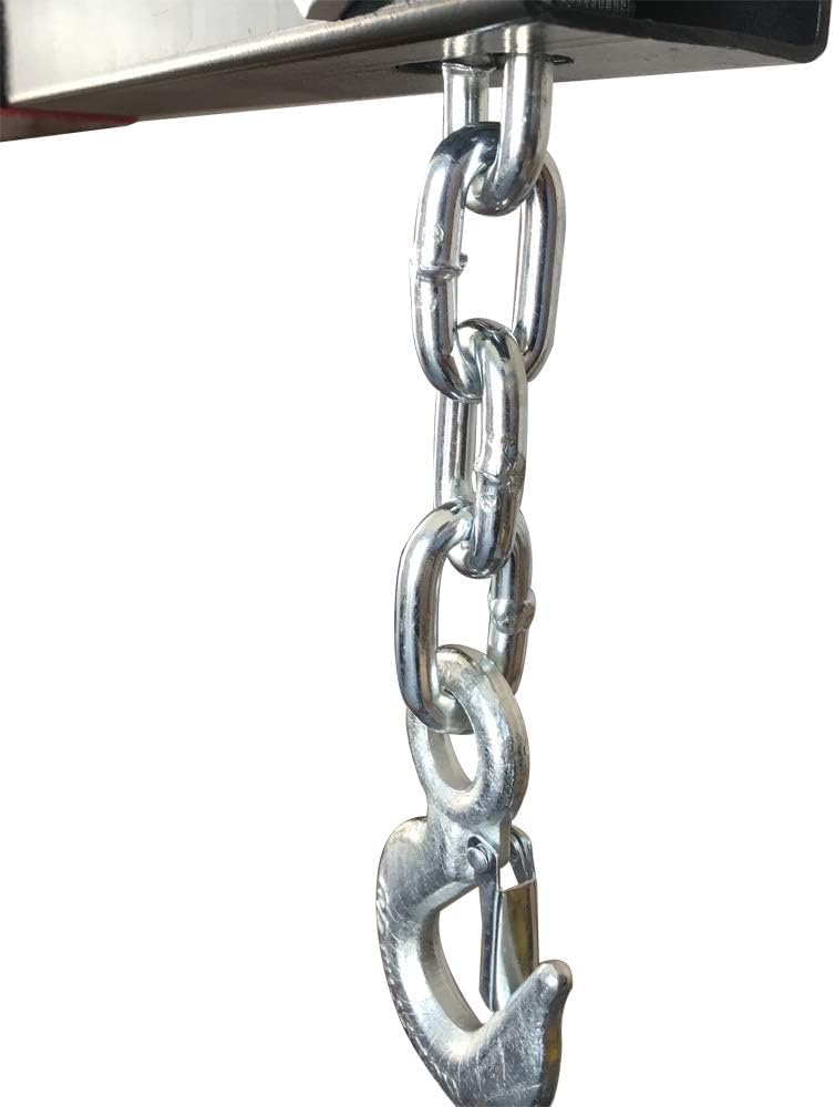 2 TON 4000 lbs Foldable Hydraulic Engine Hoist Cherry Picker Heavy-Duty for Garage Shop Lifting, Red