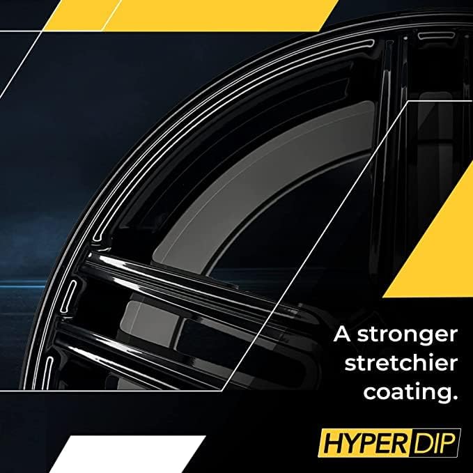 DipYourCar.com HyperDip Paint - Can of Sprayable Automotive Dip Coat - Removable Peelable Paint Protection for Cars - Shadow Black Satin Coat Spray