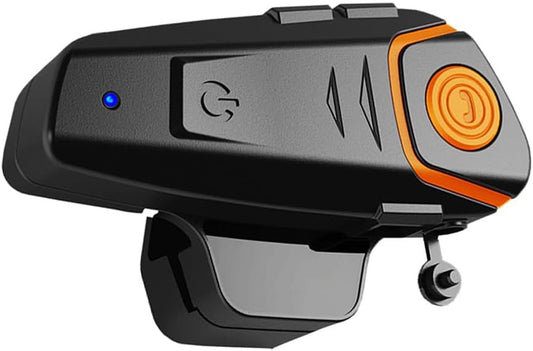 Helmet Bluetooth Headset Bt-S2ns, 1000m Helmet Communication System, Connect Up to 3 People 2 People Talk at The Same Time（1pack）