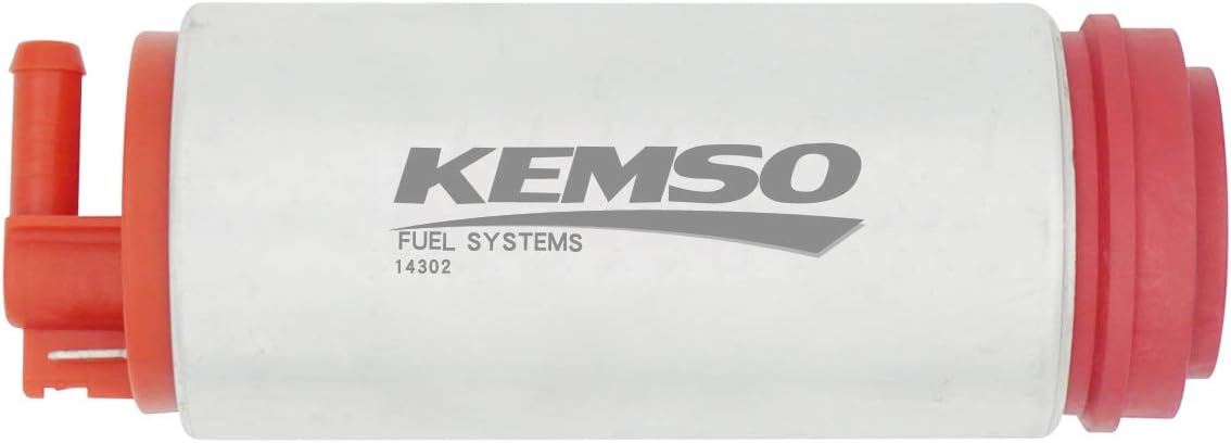 KEMSO 340LPH High Performance Fuel Pump for Volkswagen Beetle 1998-2013 | Bora 1998-2009 | GTI 2006-2013 | Jetta 1999-2013 | Lupo 1998-2009 | Derby 2000-2006 | Eos/GTI 2007-2013 | Golf 1998-2006