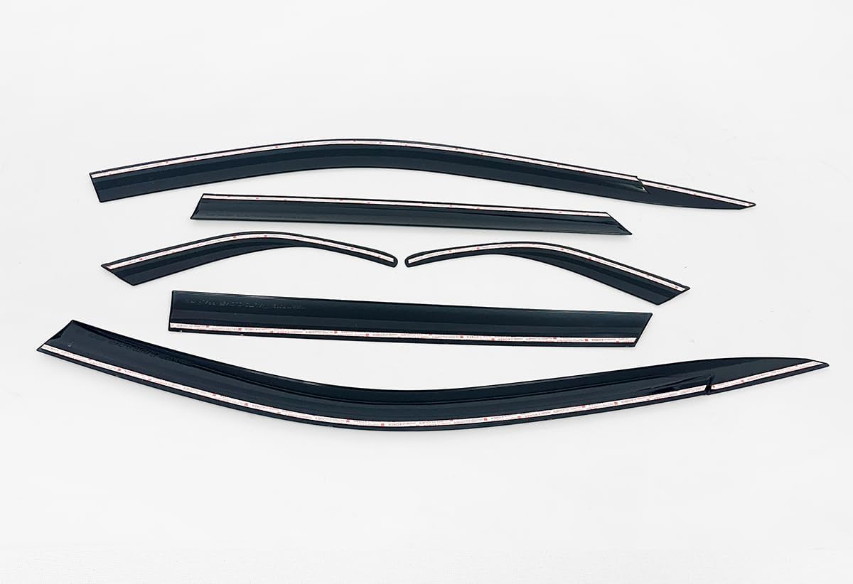 AUTOCLOVER Smoked Window Visor Sun Rain Vent Guard 4p for 2024 Trax, E291