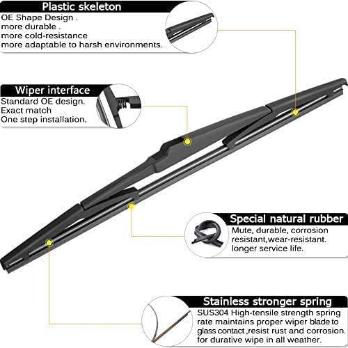 AUTOBOO 26"+22" Windshield Wipers with 16" Rear Wiper Blade Replacement for 2010 2011 2012 2013 2014 2015 Lexus RX450h RX350-Original Factory Quality (Pack of 3)