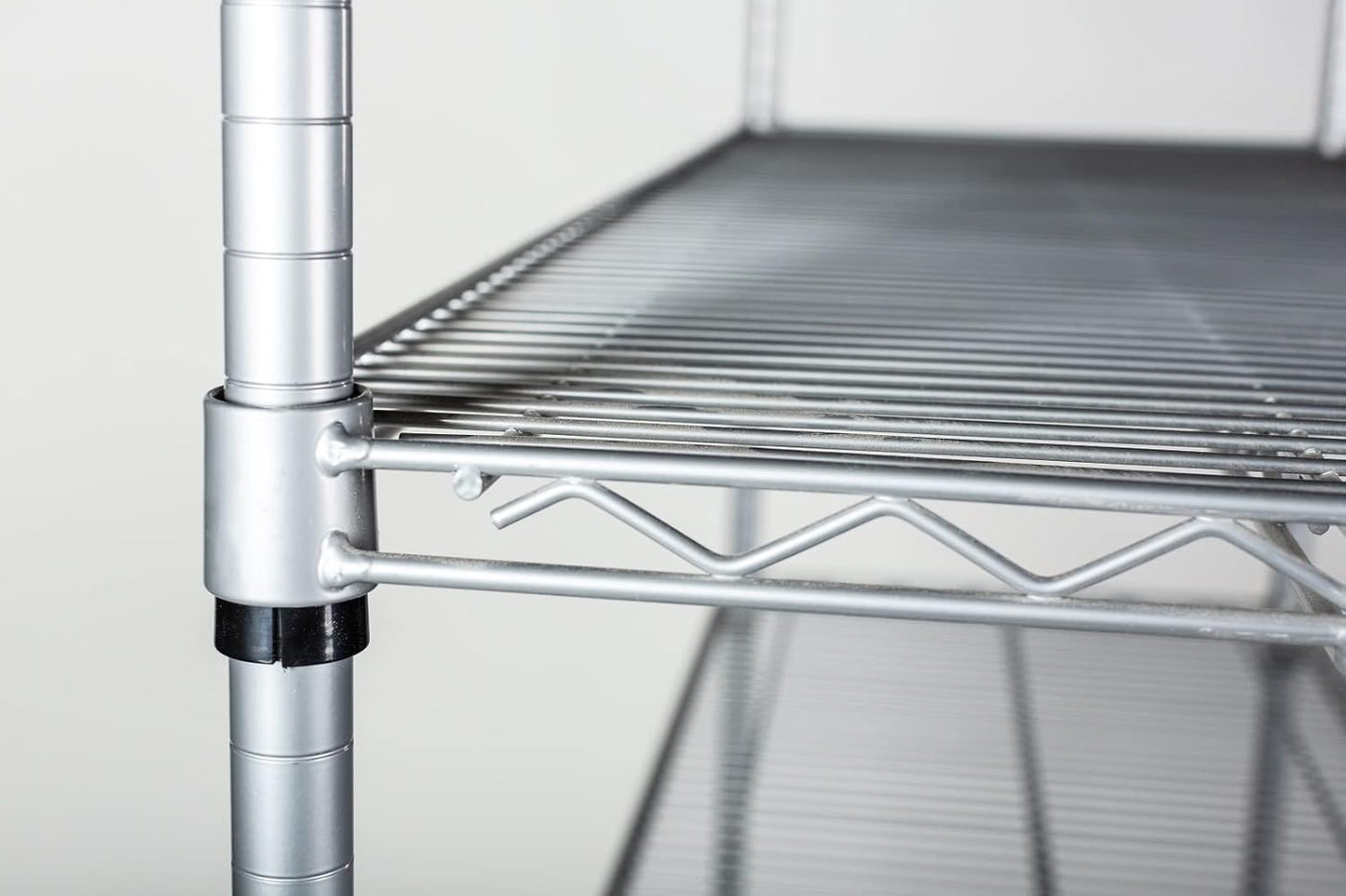 Omega 18" Deep x 42" Wide x 63" High 3 Tier Gray Starter Shelving Unit