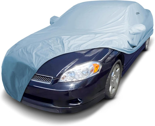 iCarCover Premium Car Cover for 1995-2007 Chevy Monte Carlo Heavy Duty Waterproof All-Weather Automobiles Custom Fit Indoor Outdoor UV Snow Protection Covers with Straps and Bag
