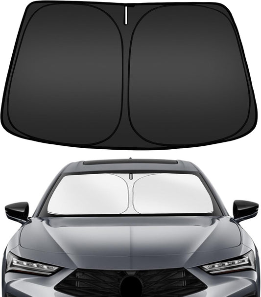 ARISMOTOR Windshield Sun Shade for Acura TLX 2021-2025 2026, Custom Fit Foldable Front Window Sunshade Sun Visor Protector, Block UV Rays Keep Your Car Cooler