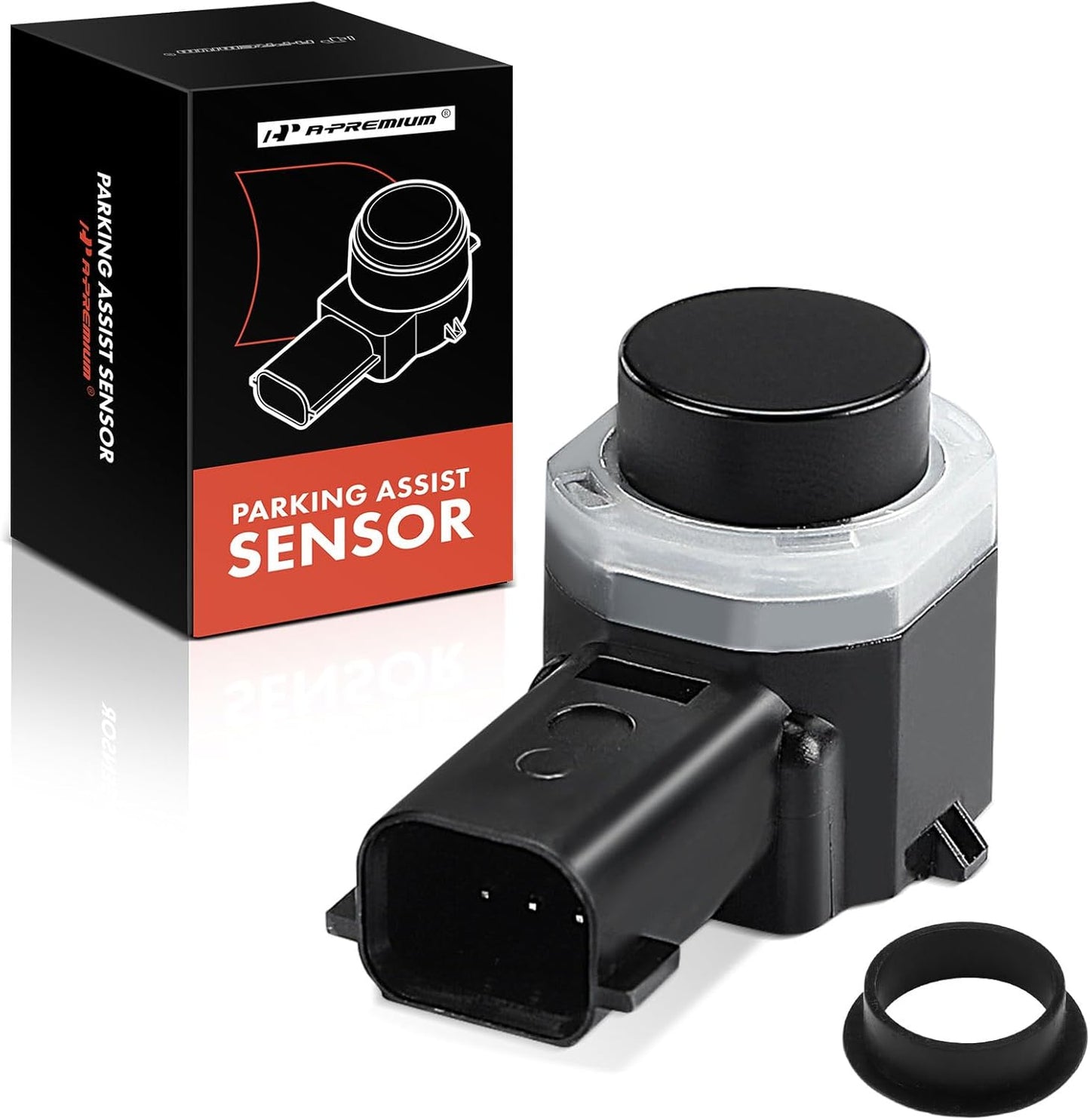 A-Premium PDC Reverse Backup Parking Aid Assist Sensor Compatible with Ford Models - F-150 F150 2015-2020, F-250/F-350/F-450/F-550 Super Duty 2015-2020, Replace# HC3Z15K859A