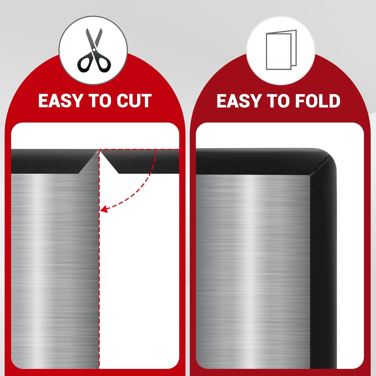 Rubber Edge Trim, 1/4" Self Adhesive Flexible U Channel Edge Protecter for Sheet Metal, Glass, Flexiglass and Plywood, Fit for 7/32"-9/32" Width Edge, Black Color, 20Ft, EPDM Material