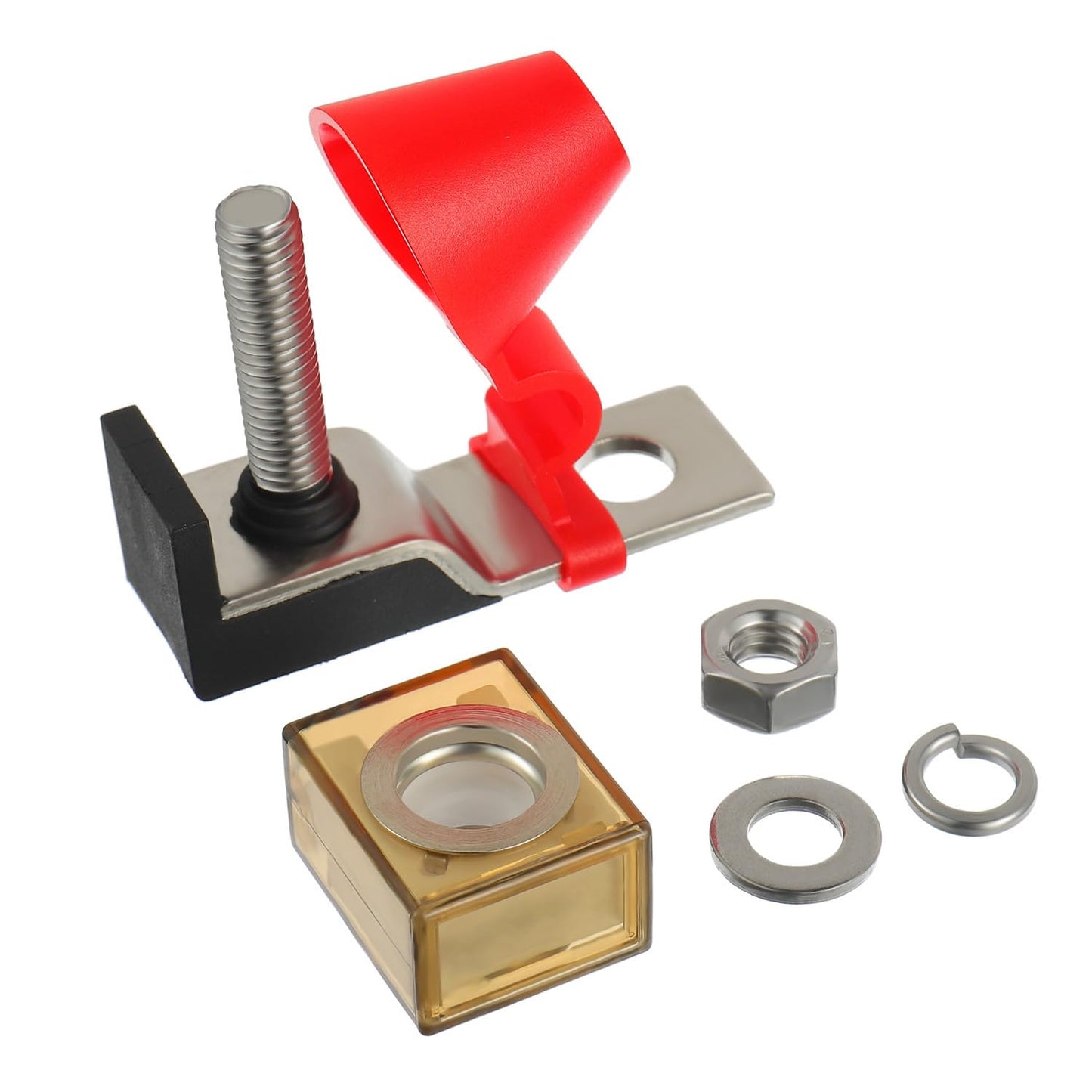 MRBF Terminal Fuse Block 30 AMP Marine Rated Battery Fuse 58V DC Max IP66 Waterproof Fuse Holder 30A