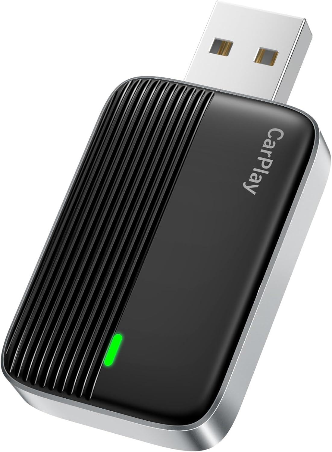 MoKo Wireless CarPlay Adapter for Apple iPhone (2025 Upgraded), Mini Car Play Adapter for iOS 10+ & Cars with Apple CarPlay, Wired Car Play to Wireless, Fast Response Stable Control No Delay