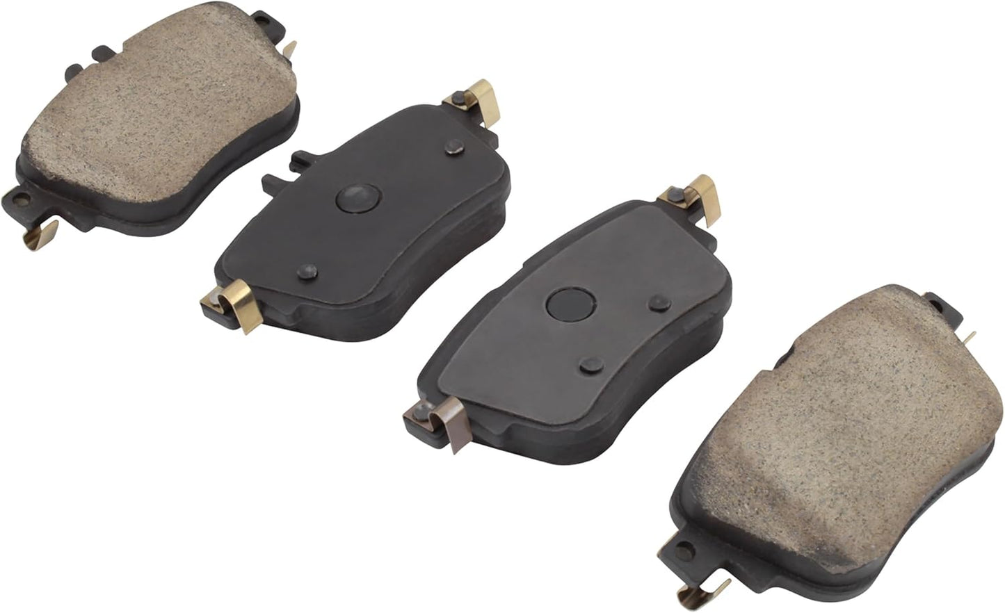 Premium Ceramic Rear Brake Pads (1001-1936C) Compatible with Mercedes-Benz E300 2017-2018, Mercedes-Benz E350 2020-2022