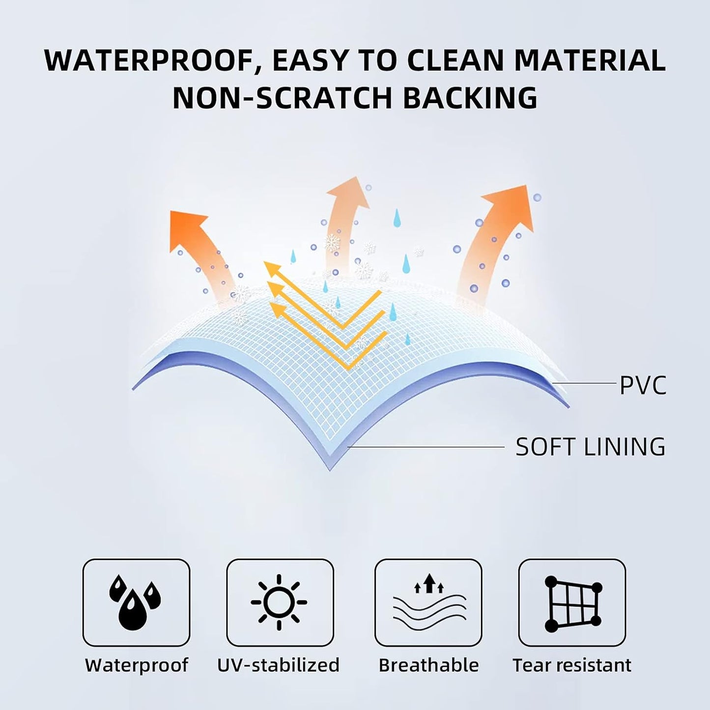 RV Tire Covers 4 Pack, Waterproof Thickening Leather Tire Cover for RV Wheel Trailer Camper, Universal Fits Tire Diameters 33-35 inches, Black