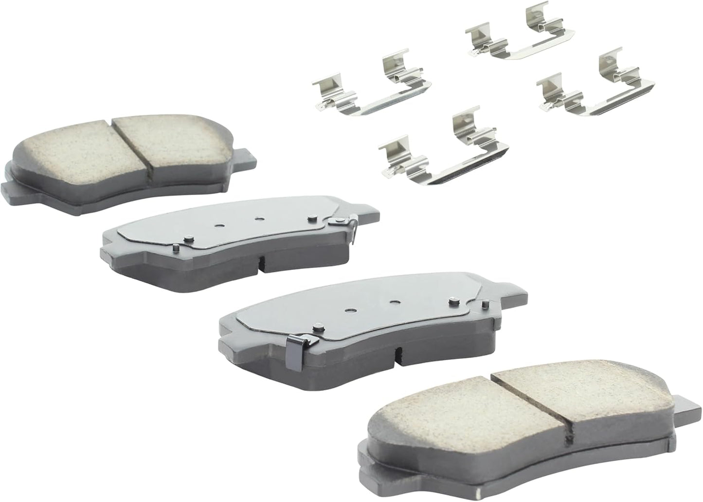 Premium Ceramic Front Brake Pads (1001-1543AC) Compatible with Kia Forte5 2014-2016