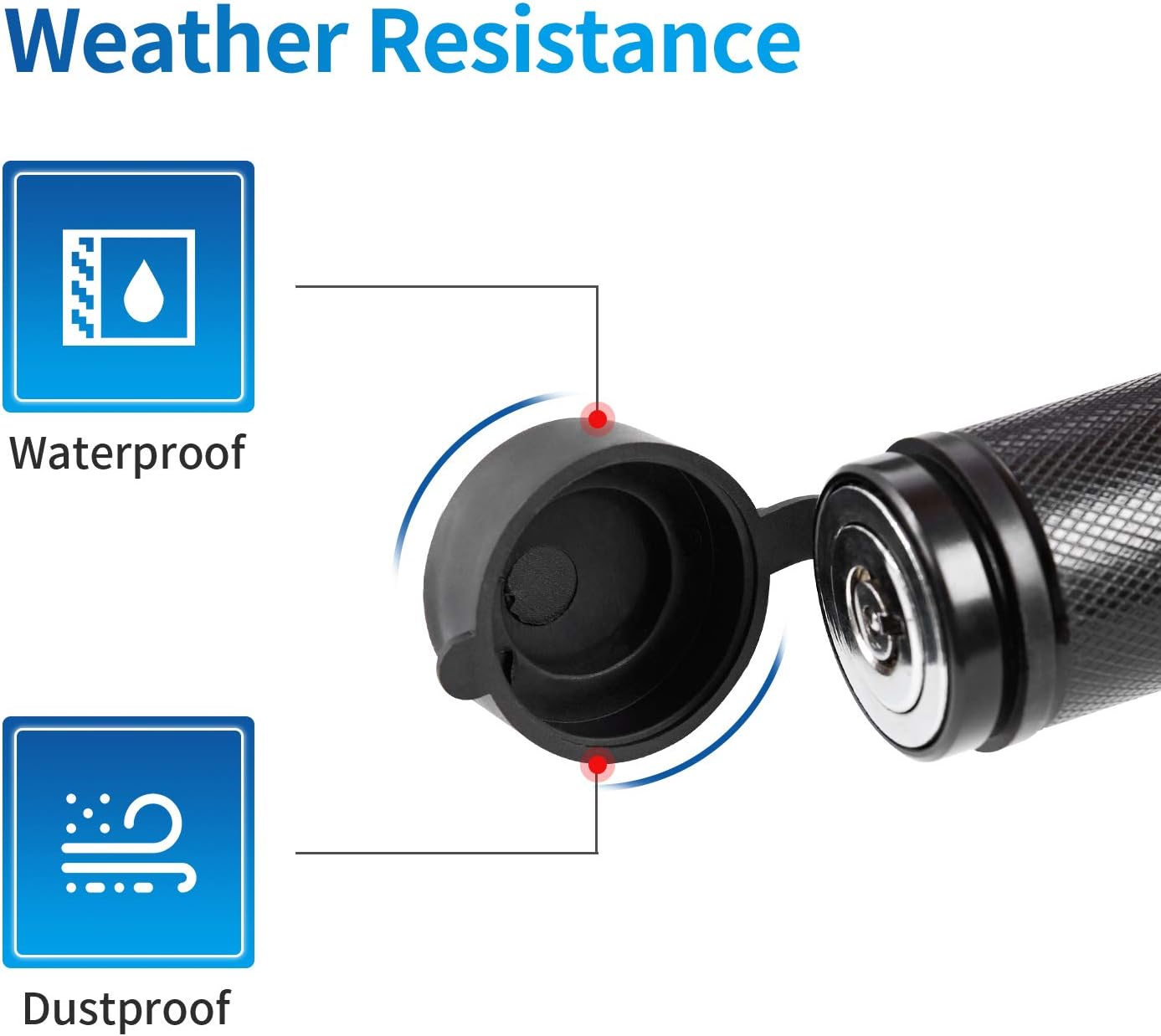 METOWARE Trailer Hitch Locks Receiver Lock Keyed Alike Fits Class III IV 2" 2-1/2" Receiver with 5/8" Dia 3-1/2” Long Pin and Anti-Rattle Rubber O-Rings, for Trailer Truck Car Boat (2 Pack)