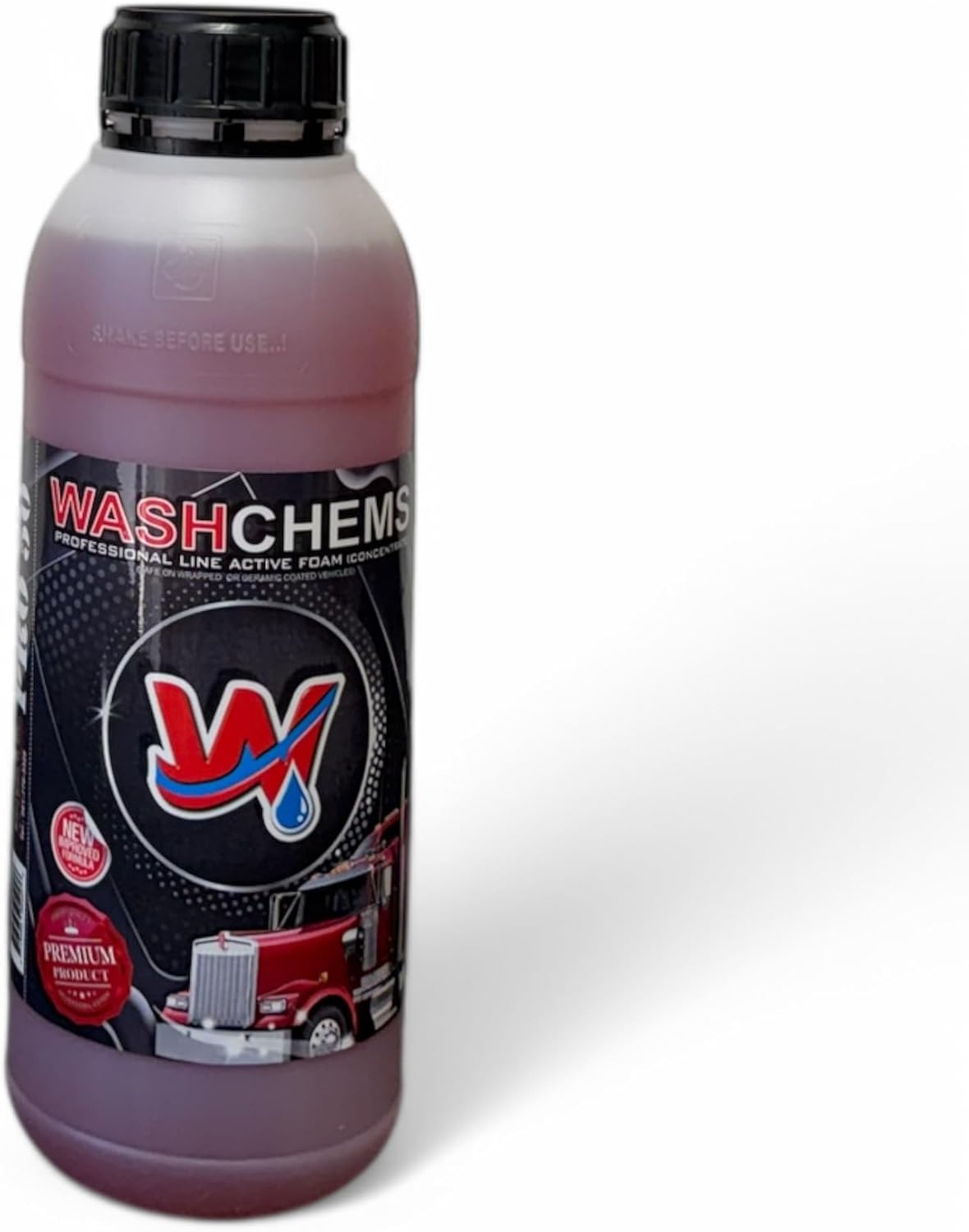 Wash Chems Pro 50 Touchless Car Wash Detergent Soap Concentrate No Brushing, Commercial Grade Professional Auto Foam Cleaner Also Great for Trucks & Tractors