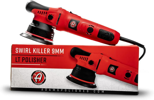 Adam's 9mm Dual Action Car Polisher - Buffer Car Scratch Remover for Car Detailing
